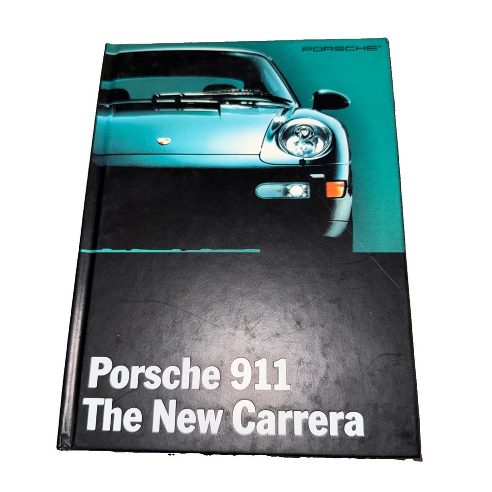 1995 Porsche 911 The New Carrera Hardcover Prestige Dealer Catalog 11/93 WVK